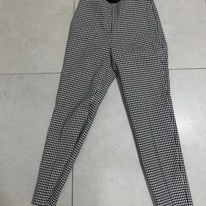 Black and white pants